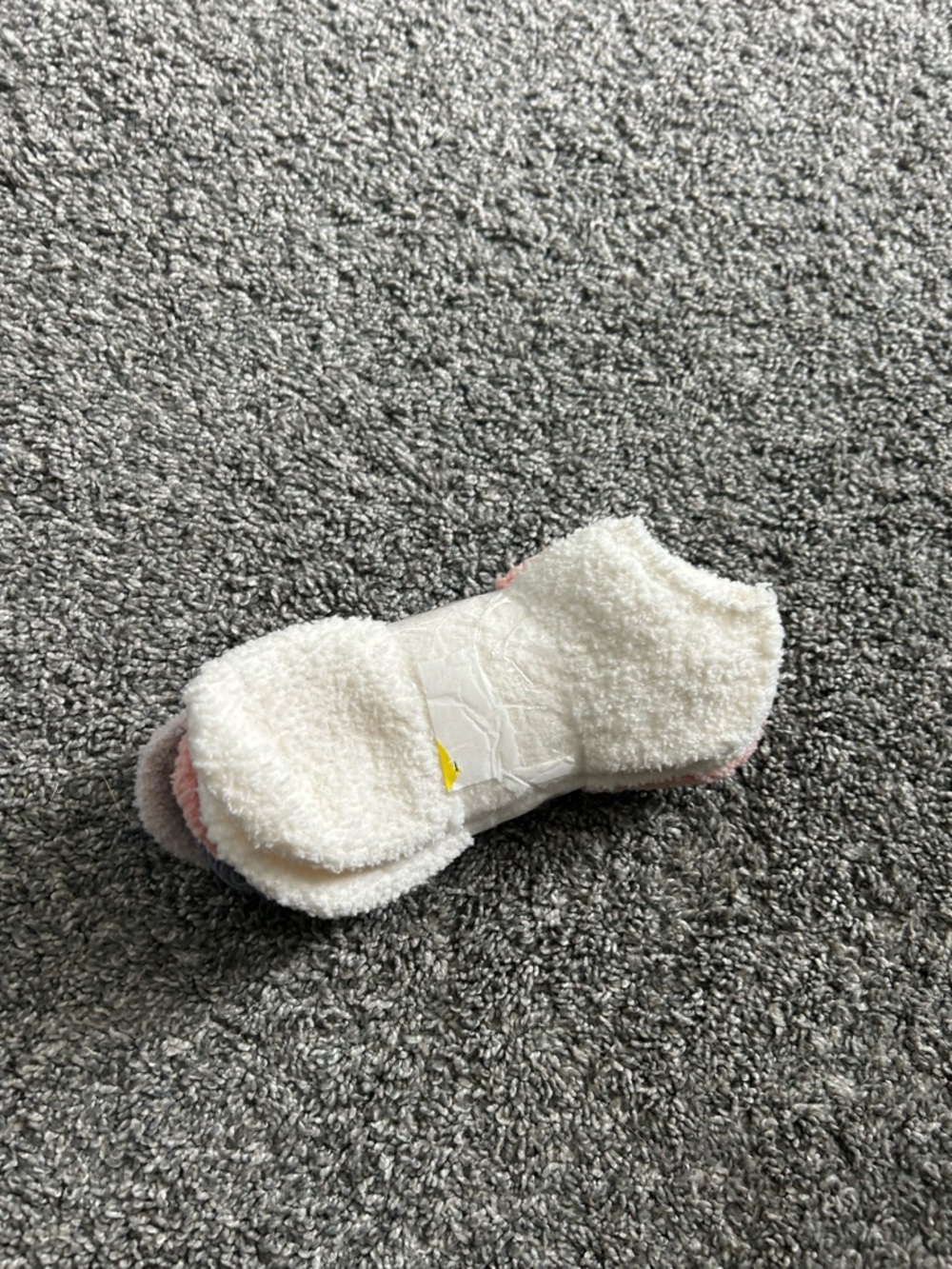 Plush White Women's Slip-On Cozy House Slippers